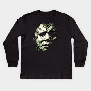 Michael Myers Kids Long Sleeve T-Shirt